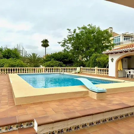 Juan Cerca De La Playa Con Amplia Piscina - Es-373-35 * Dénia
